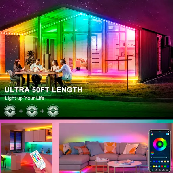 Bandă Led Dreamcolor TV Strip White photo 7