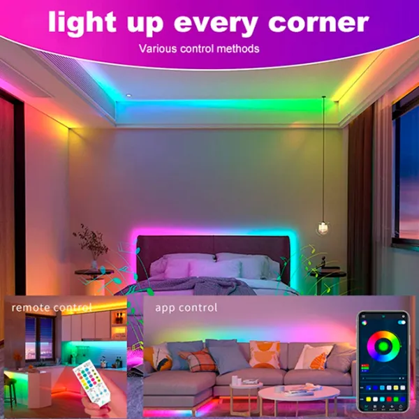 Bandă Led Dreamcolor TV Strip White photo 9