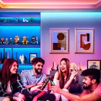 Bandă Led Dreamcolor TV Strip White photo 13