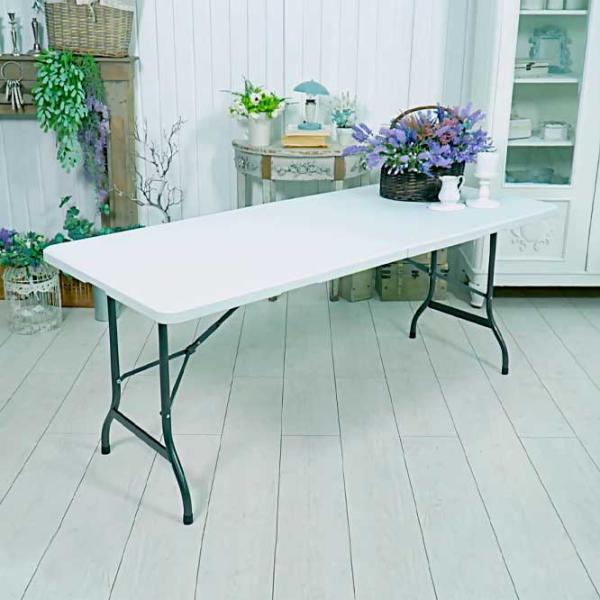 Masă de grădină GardenLine ZUM2514 Dreptunghiular/ White photo 2 Masă de grădină GardenLine ZUM2514 Dreptunghiular/ White photo 2