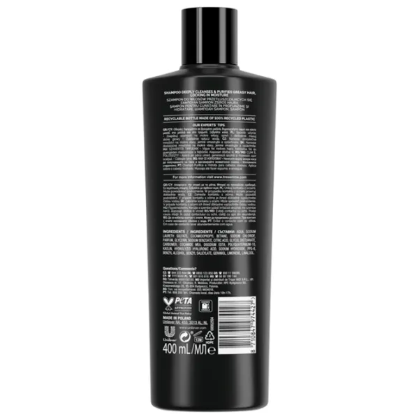 Шампунь TRESemme Purify & Hidrate 400 мл photo 2 Шампунь TRESemme Purify & Hidrate 400 мл photo 2