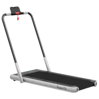 Bandă de alergat Costway SP37513DE-SL 12 km/ h/ 120 kg/ Silver