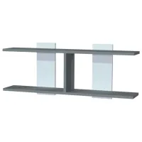 Полка Smartex RD13 ДСП/ Белый-Графит