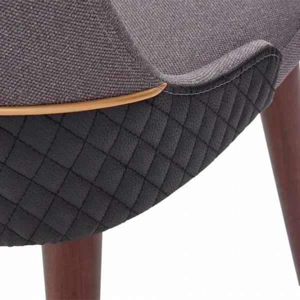 Scaun de bucătărie Dogtas Diamond Stofă/ Gray Gray photo 4 Scaun de bucătărie Dogtas Diamond Stofă/ Gray Gray photo 4