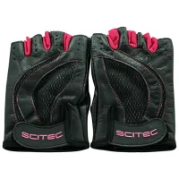 Mănuși Fitness Scitec Nutrition Pink Style S