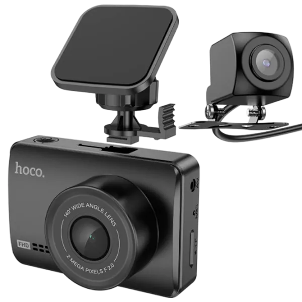 Видеорегистратор Hoco DV3 Driving Recorder CMOS/ Black photo 1
