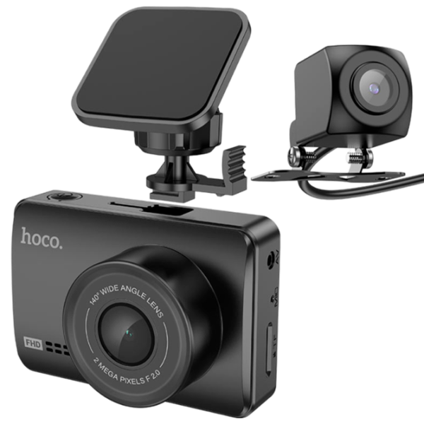 Видеорегистратор Hoco DV3 Driving Recorder CMOS/ Black photo 1