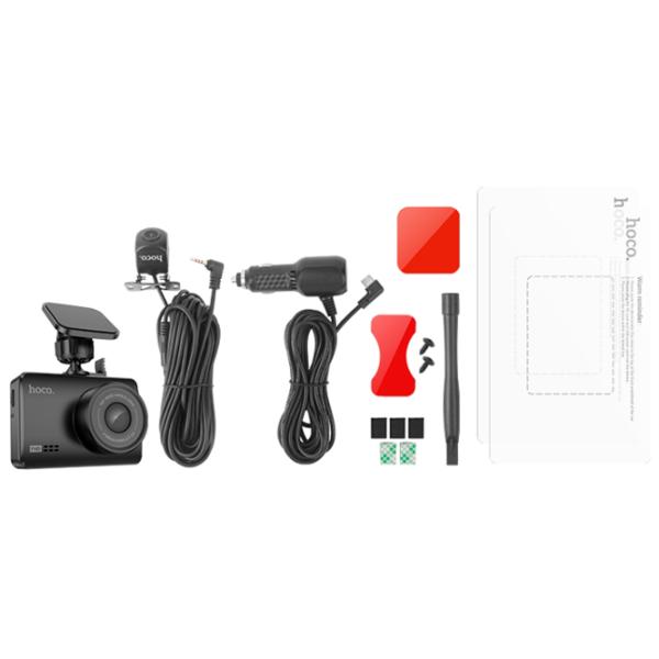 Видеорегистратор Hoco DV3 Driving Recorder CMOS/ Black photo 7