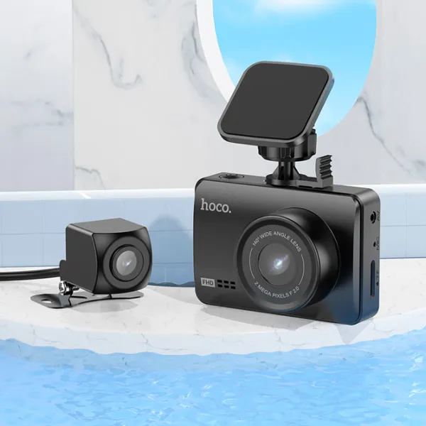 Видеорегистратор Hoco DV3 Driving Recorder CMOS/ Black photo 9