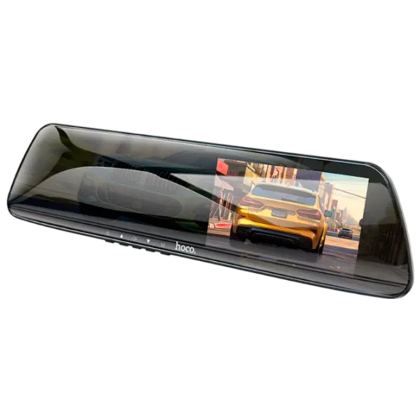 Cameră Auto Hoco DV4 Rearview Mirror Driving Recorder CMOS/ Black photo 2
