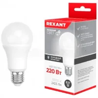 Лампочка светодиодная Rexant 604-202 E27/ 25.5 Вт/ 6500 К/ 2423лм/ White photo 3