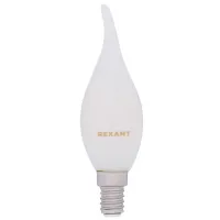Лампочка светодиодная филаментная Rexant 604-114 E14/ 9.5 Вт/ 4000 K/ 915лм/ White