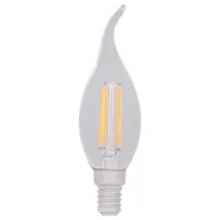 Лампочка светодиодная филаментная Rexant CN37 604-110 E14/ 9.5 Вт/ 4000 K/ 950лм/ White