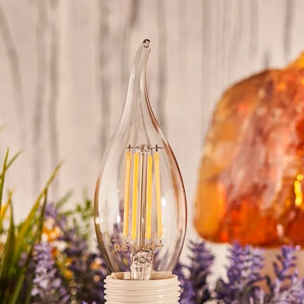 Bec LED cu filament Rexant CN37 604-110 E14/ 9.5 W/ 4000 K/ 950lm/ White photo 4