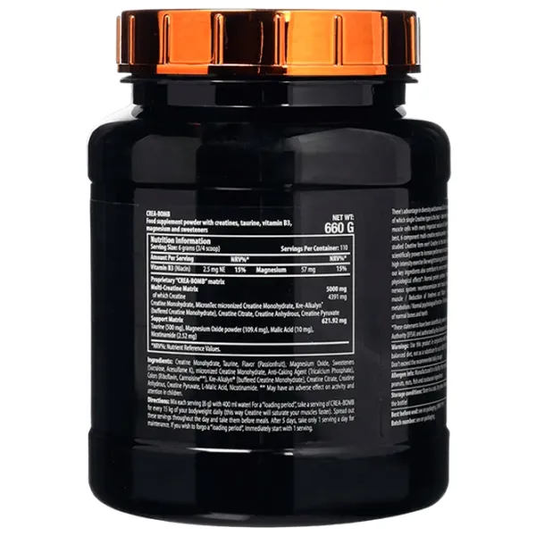 Creatină Scitec Nutrition Crea-Bomb (5999100016569) 660 g photo 3 Creatină Scitec Nutrition Crea-Bomb (5999100016569) 660 g photo 3
