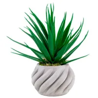 Plantă artificială Cilgin K200A Green/ Înălțimea (cm) - 17