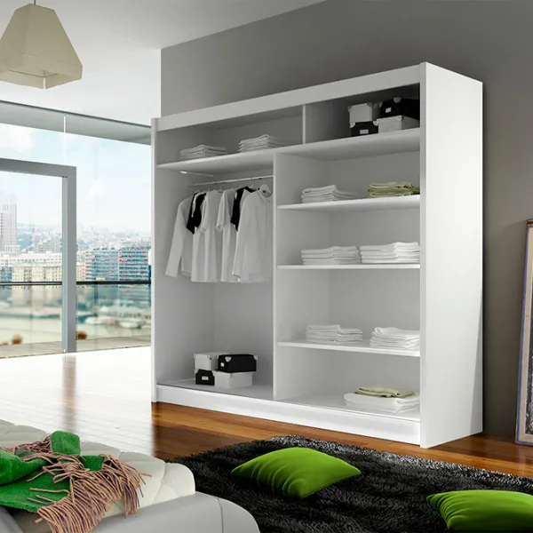 Dulap Space Meble Bega II 180 x 58 x 215 / PAL / Stejar Sonoma photo 3
