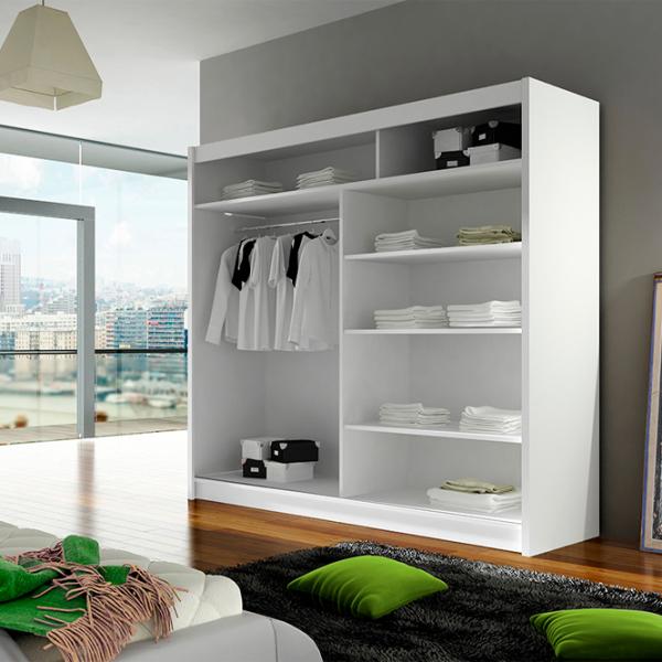 Dulap Space Meble Bega II 180 x 58 x 215 / PAL / Stejar Sonoma photo 3