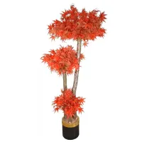 Plantă artificială Cilgin G163A Red/ Înălțimea (cm) - 215