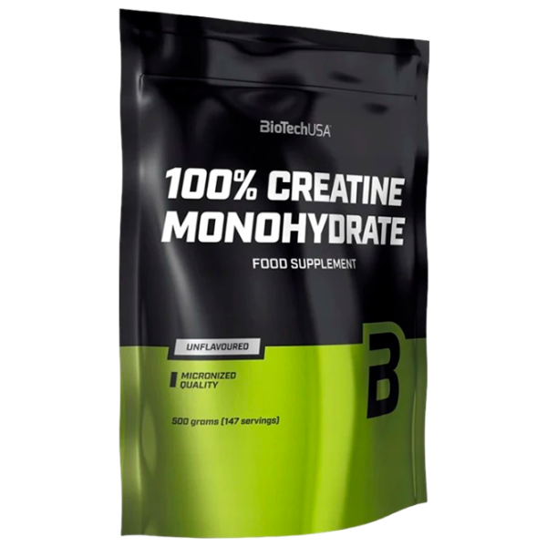 Creatină BioTechUSA 100% Creatine Monohydrate (5999076227433) 500 g photo 1 Creatină BioTechUSA 100% Creatine Monohydrate (5999076227433) 500 g photo 1
