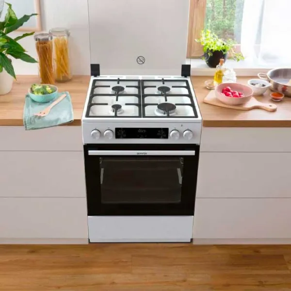 Aragaz Gorenje GKS6C70WF Pe gaz/ White photo 10