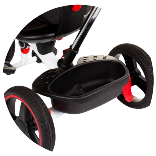 Трицикл Chipolino 360 Alpha 25 кг/ Красный photo 5 Трицикл Chipolino 360 Alpha 25 кг/ Красный photo 5