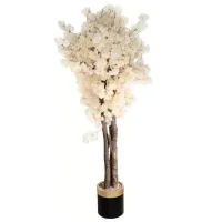Plantă artificială Cilgin Bahardali White/ Înălțimea (cm) - 200