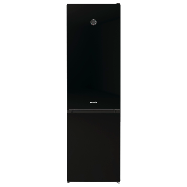 Frigider Gorenje NRK620ESYBK cu congelator jos 331 l / 200 cm / Black photo 1