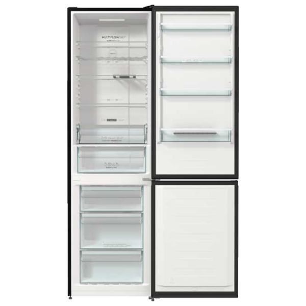 Frigider Gorenje NRK620ESYBK cu congelator jos 331 l / 200 cm / Black photo 2