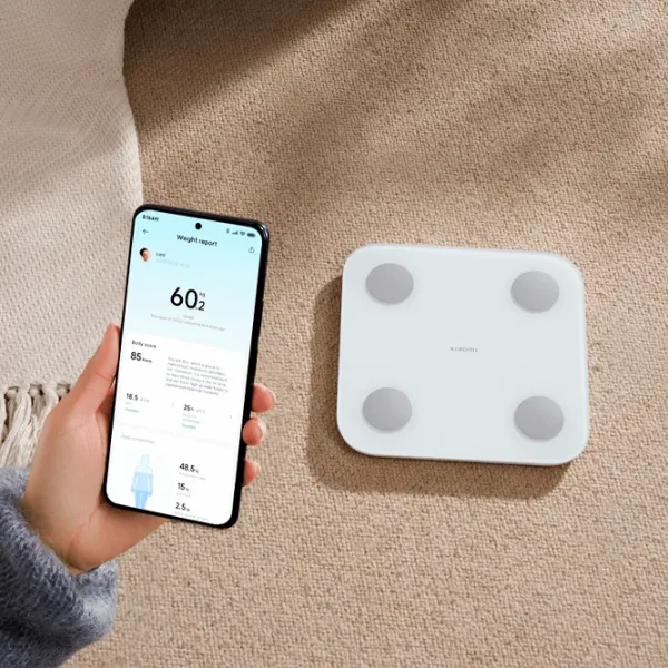 Cântar de podea Xiaomi Body Composition Scale S400 150 kg/ White photo 6
