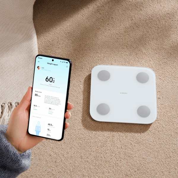 Cântar de podea Xiaomi Body Composition Scale S400 150 kg/ White photo 6