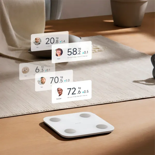 Cântar de podea Xiaomi Body Composition Scale S400 150 kg/ White photo 8