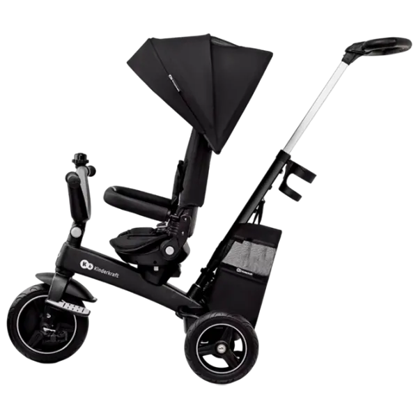 Triciclu KinderKraft EasyTwist 25 kg/ Black photo 3
