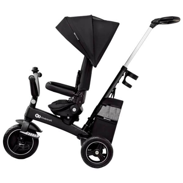 Triciclu KinderKraft EasyTwist 25 kg/ Black photo 3
