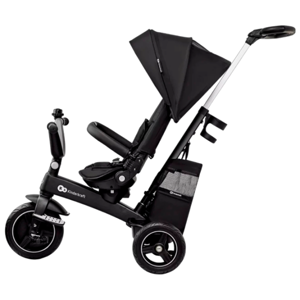 Triciclu KinderKraft EasyTwist 25 kg/ Black photo 5