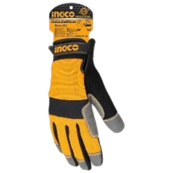 Mănuși de protecție INGCO Technical gloves Microfiber/ Yelow photo 1 Mănuși de protecție INGCO Technical gloves Microfiber/ Yelow photo 1