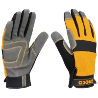 Защитные перчатки INGCO Technical gloves Microfiber/ Yelow photo 2