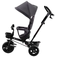 Triciclu KinderKraft Aveo 25 kg/ Gray photo 2