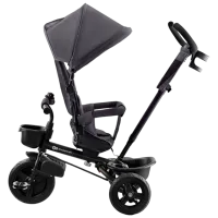 Triciclu KinderKraft Aveo 25 kg/ Gray photo 3