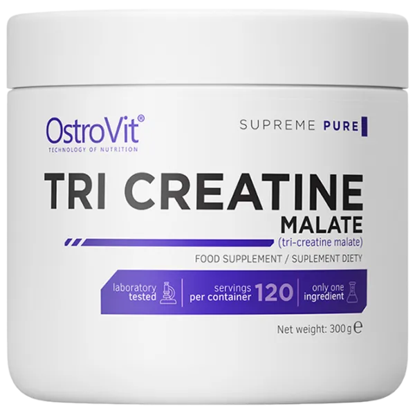 Creatină OstroVit Tri-Creatine Malate (5902232610277) 300 g photo 1 Creatină OstroVit Tri-Creatine Malate (5902232610277) 300 g photo 1
