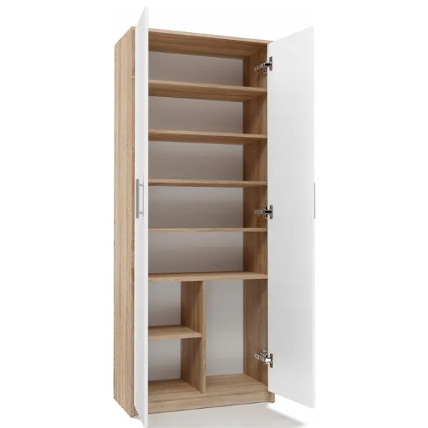 Шкаф TopEshop Oliv 2D 74 x 35см x 180 / ЛДСП / Дуб Сонома photo 3