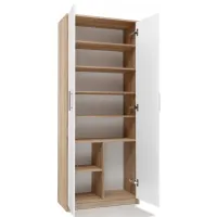 Dulap TopEshop Oliv 2D 74 x 35 x 180 / PAL / Stejar Sonoma photo 3