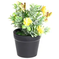 Plantă artificială NVT 47369 Green/ Înălțimea (cm) - 14