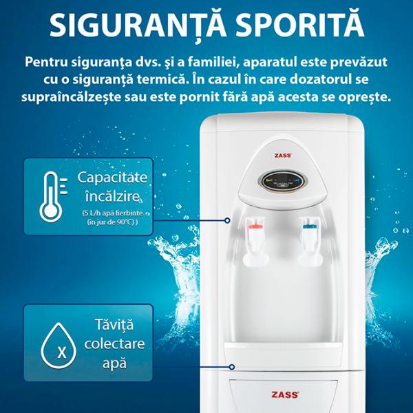 Cooler de apă Zass ZWD 11E Electronic/ 500 W photo 8 Cooler de apă Zass ZWD 11E Electronic/ 500 W photo 8