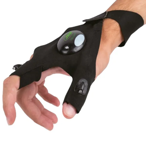 Mănuși de protecție JBM LED GLOVES Black photo 2 Mănuși de protecție JBM LED GLOVES Black photo 2