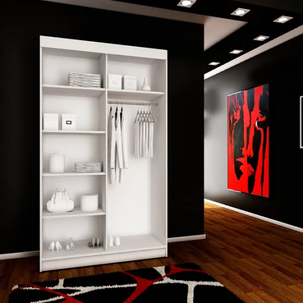 Шкаф Prime Furniture Top 23 Plus 100 100 x 62см x 200 / ЛДСП / Пепельно темный photo 4 Шкаф Prime Furniture Top 23 Plus 100 100 x 62см x 200 / ЛДСП / Пепельно темный photo 4