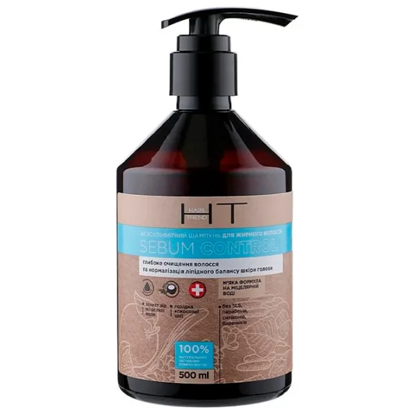 Шампунь Hair Trend Sebum Control 500 мл photo 1 Шампунь Hair Trend Sebum Control 500 мл photo 1