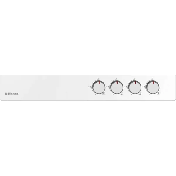 Plită încorporabilă pe gaz Hansa BHKW671830 Sticlă călită/ White photo 5