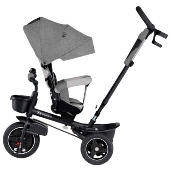 Triciclu KinderKraft Spinstep 25 kg/ Gray photo 3 Triciclu KinderKraft Spinstep 25 kg/ Gray photo 3