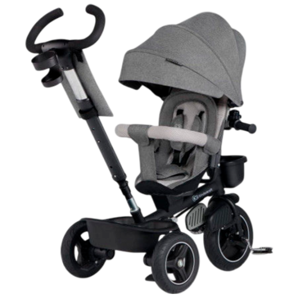 Triciclu KinderKraft Spinstep 25 kg/ Gray photo 4 Triciclu KinderKraft Spinstep 25 kg/ Gray photo 4